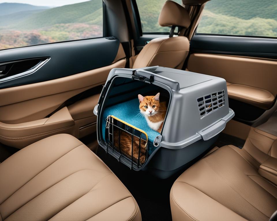 Traveling with a Cat Carrier and Litter Box