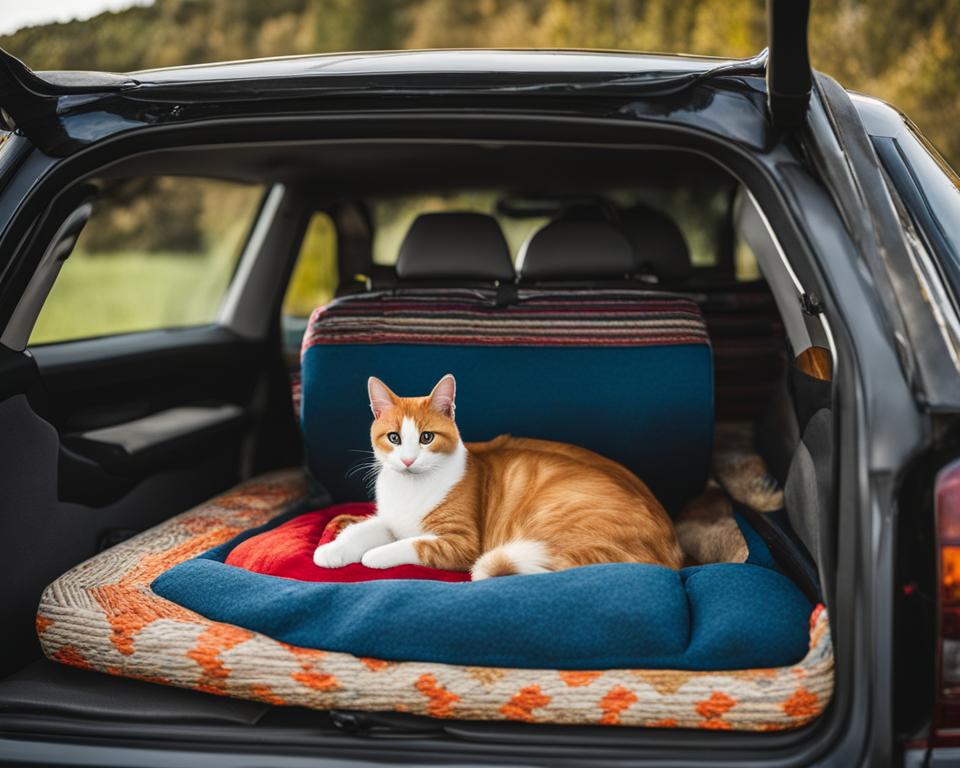 Traveling with cats by car