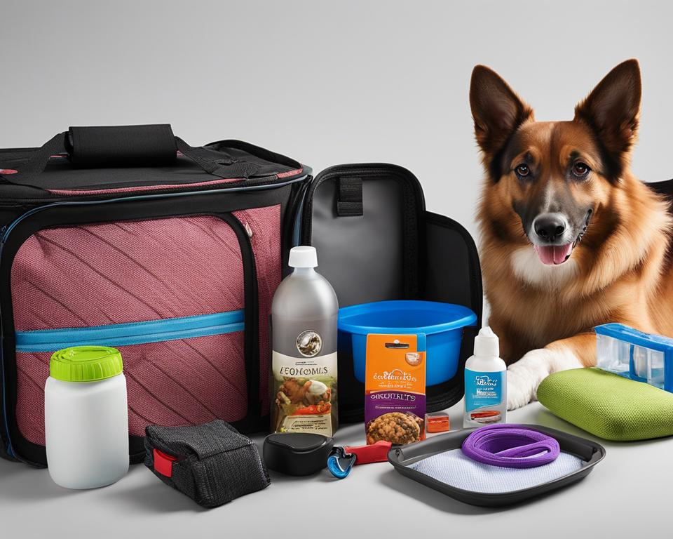 dog travel kit