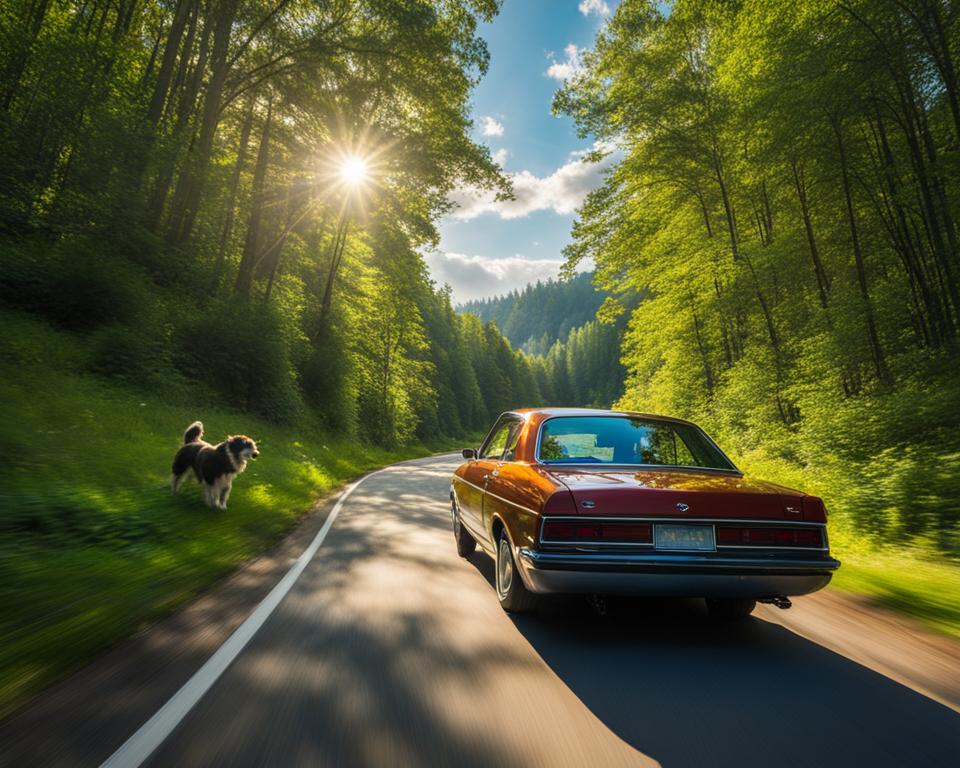 planning a road trip with dogs