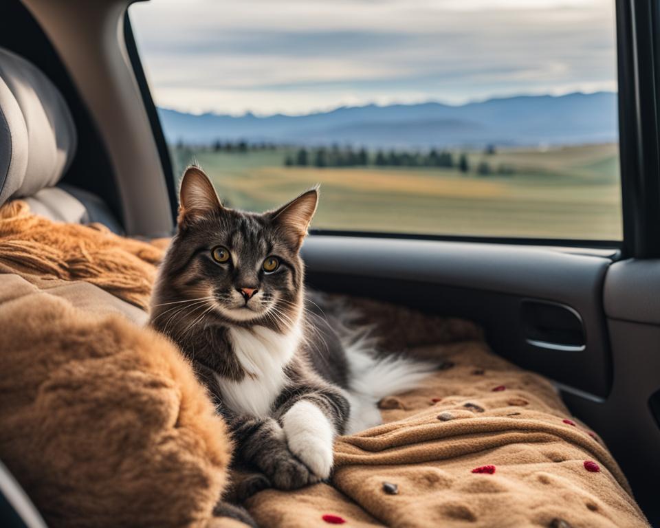 traveling with cats in car long distance