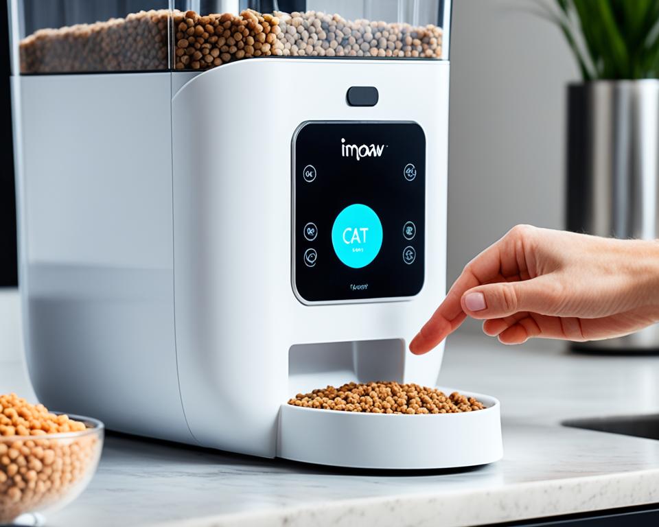 Setting up IMIPAW Automatic Cat Feeder