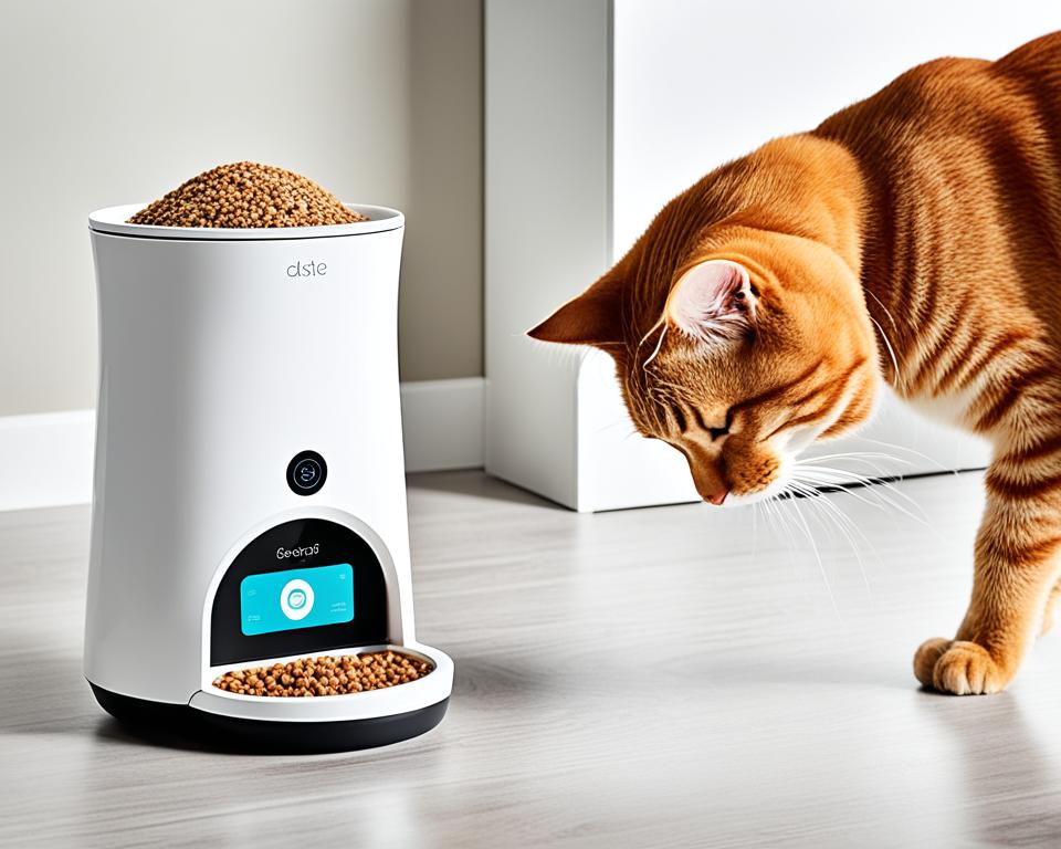 WiFi cat feeder features