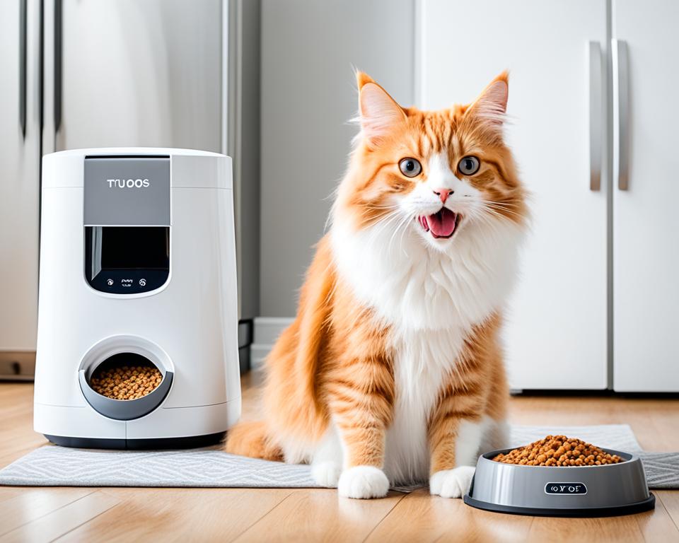 XTUOES Automatic Cat Feeder