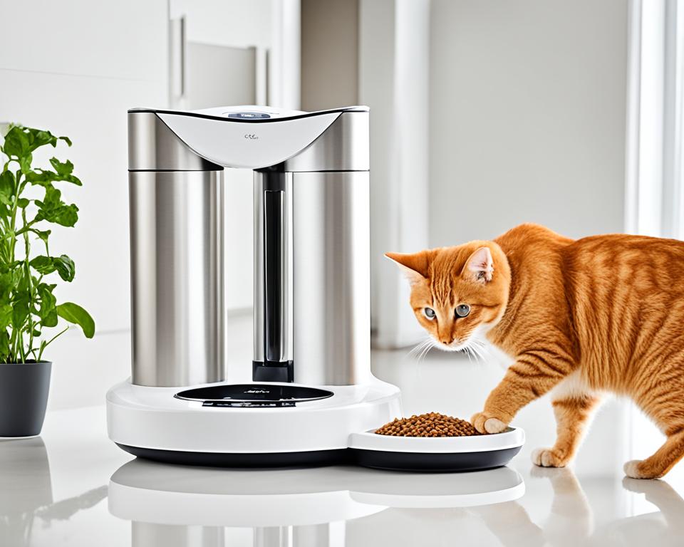 automatic feeder for cats