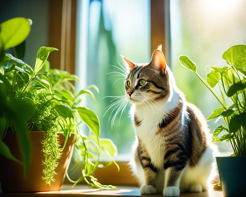 Cat-friendly plants