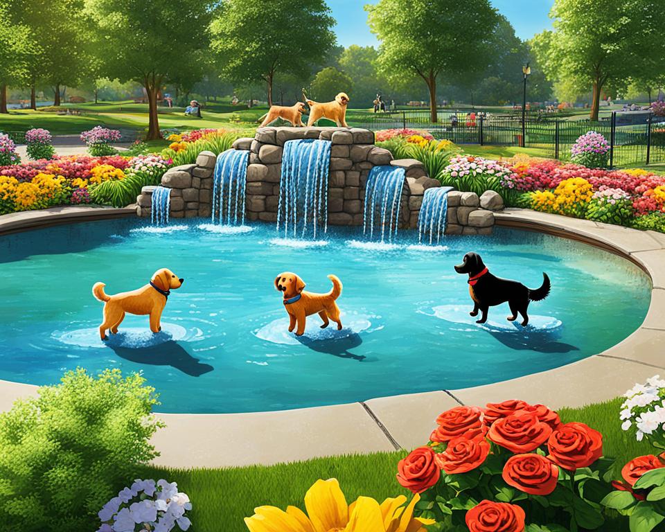 Dog-friendly parks with water features