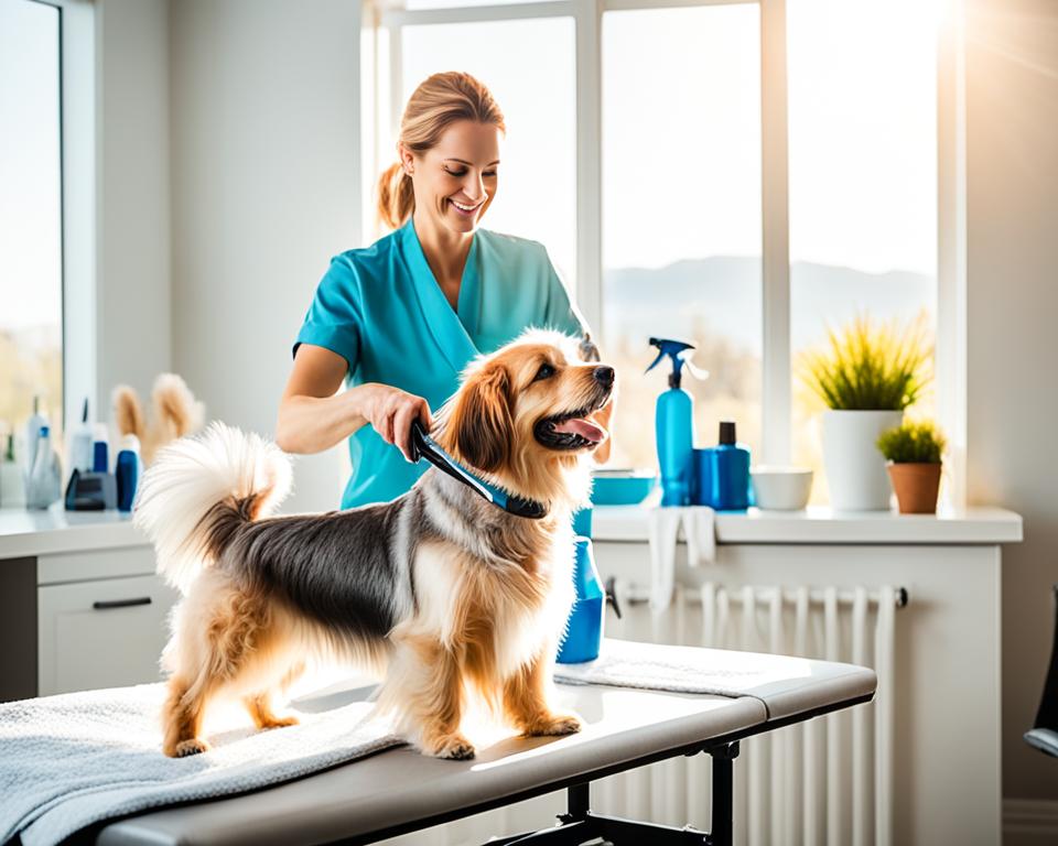 Dog grooming techniques