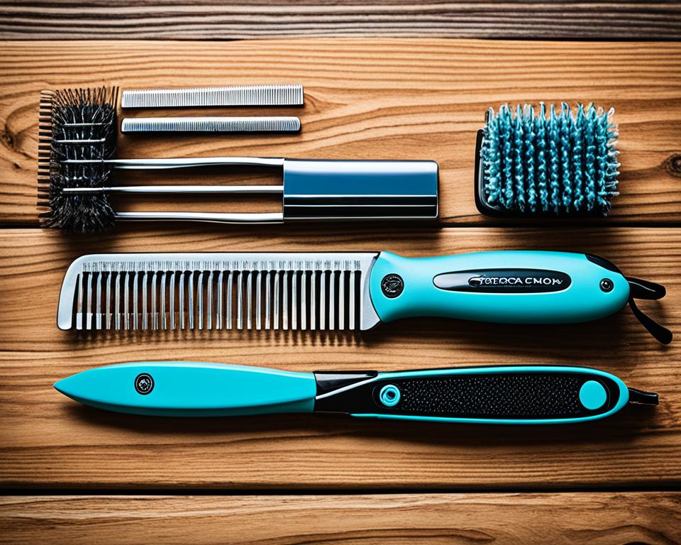 Essential grooming tools for long-haired dogs