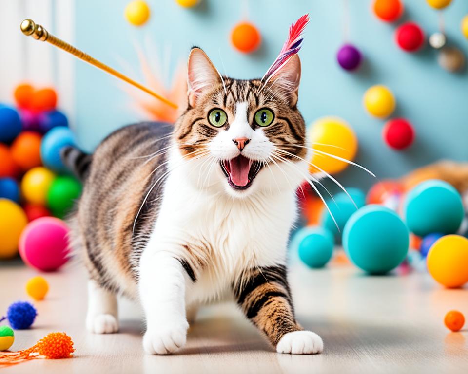 Interactive toys for cats