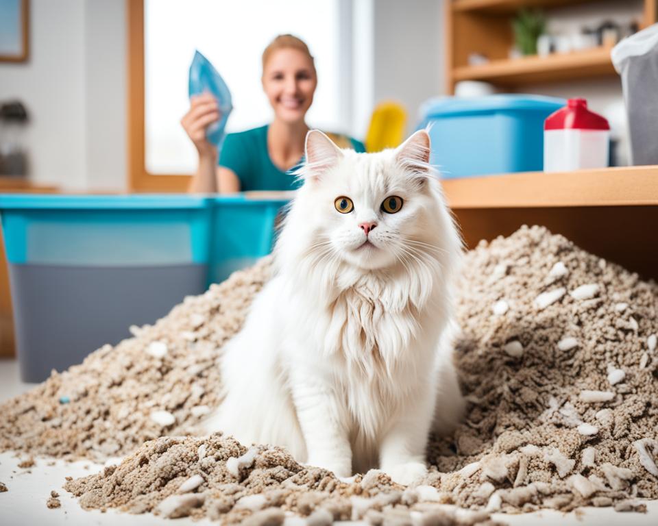 Litter box training