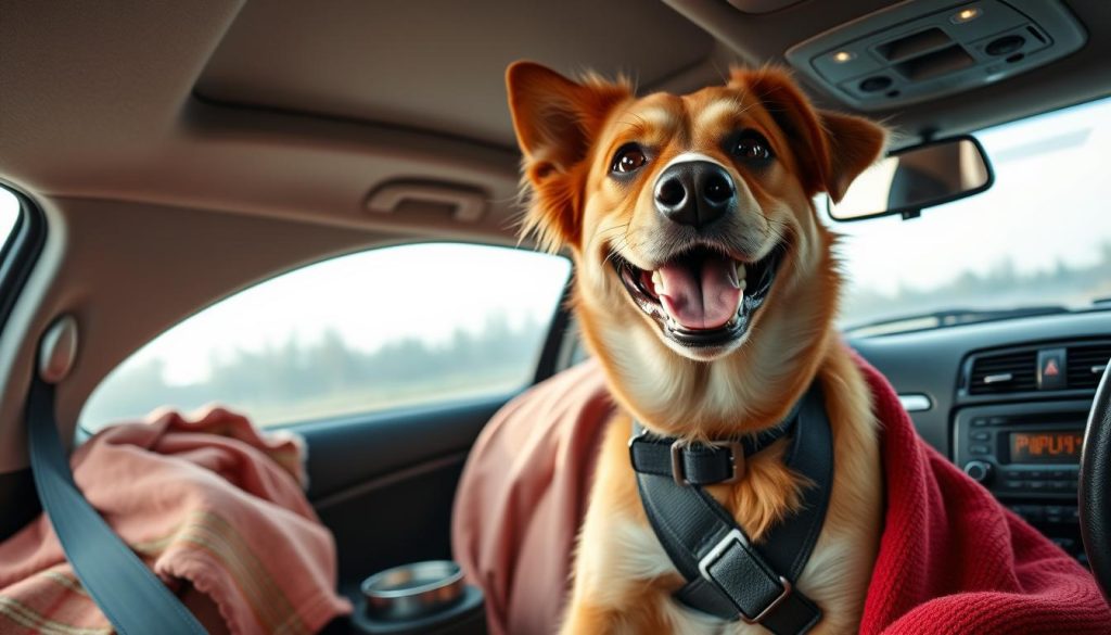 strategies for comfortable pet car rides