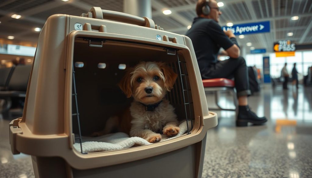 airline-approved pet carriers