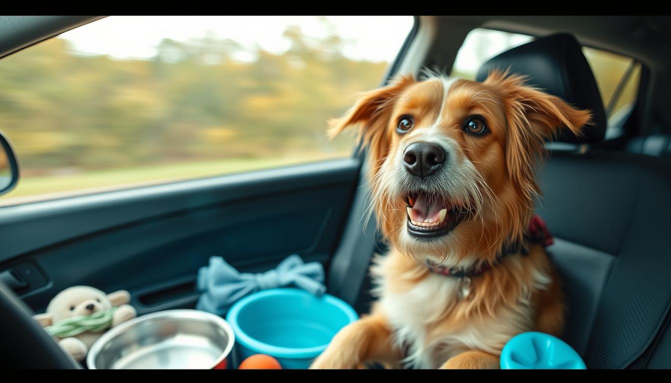 calming pets during travel