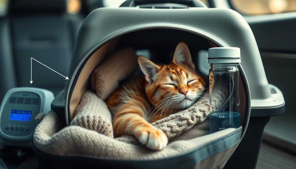 calming techniques for pets during travel
