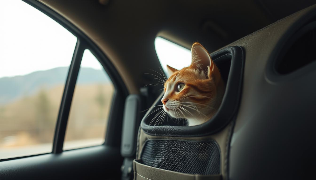 cat travel first time