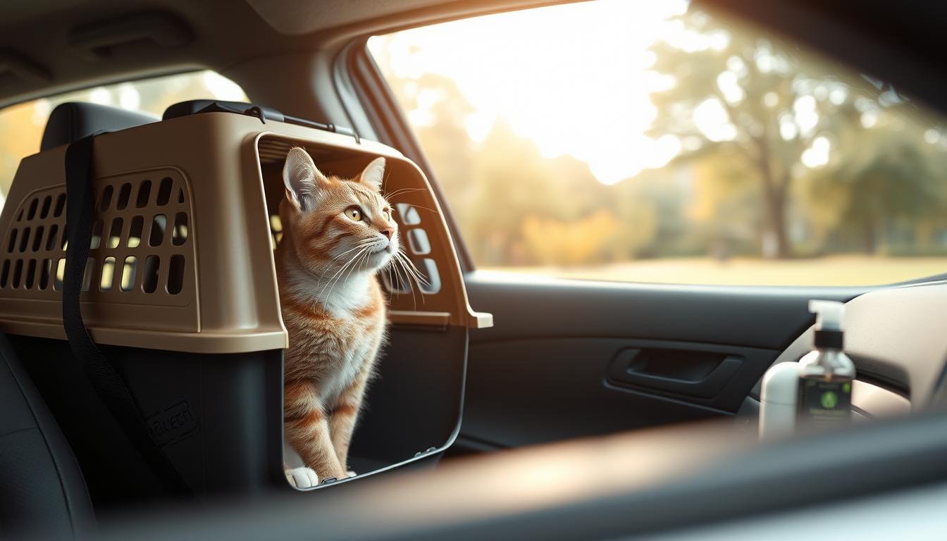 cat travel stress