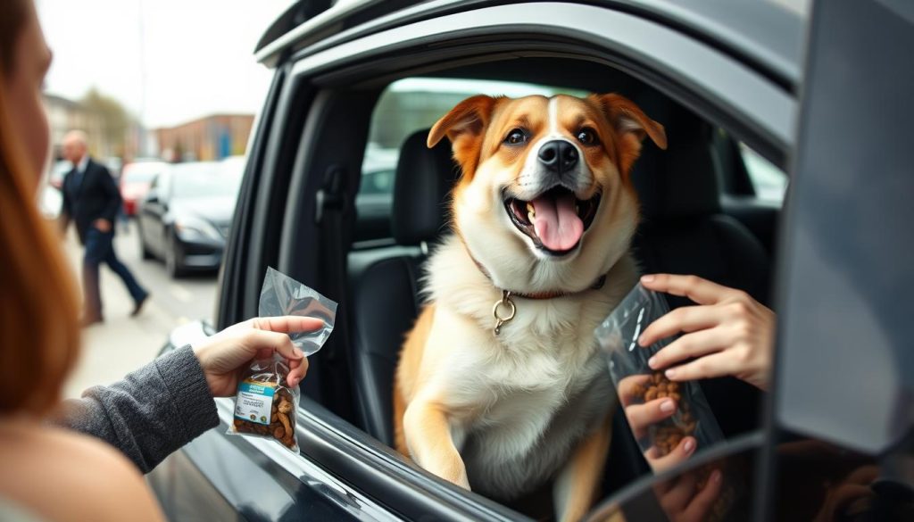 desensitizing dogs to car