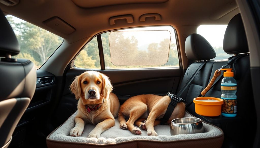 dog-friendly car setup