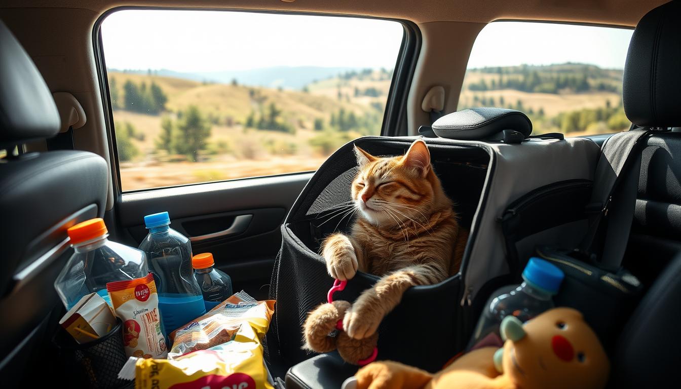 elderly cat travel