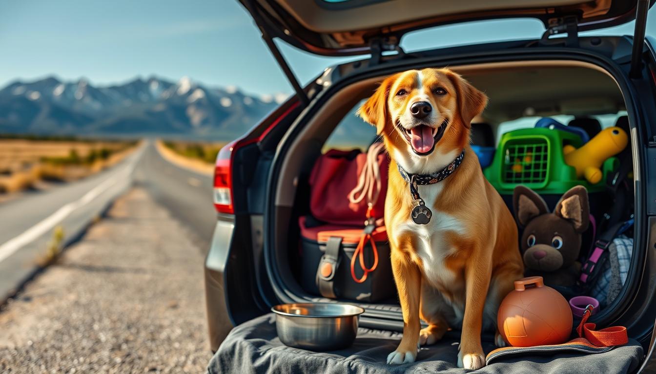 manage pets on the road