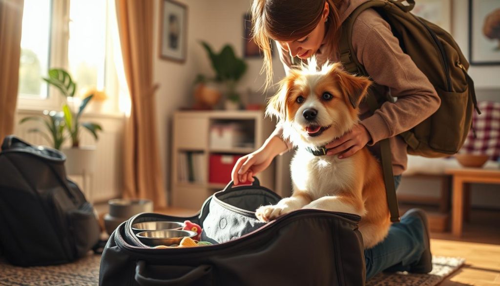 pet travel preparation