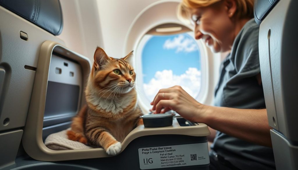 senior cat air travel safety