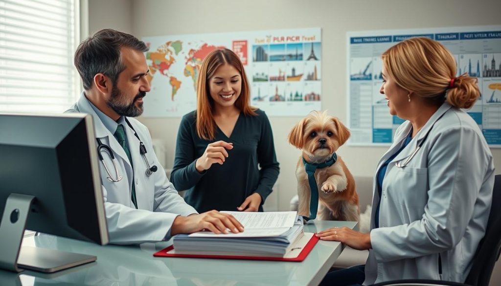 vet consultation for pet travel