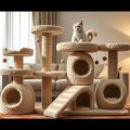 Cozy Cat Scratching Posts for Happy Felines