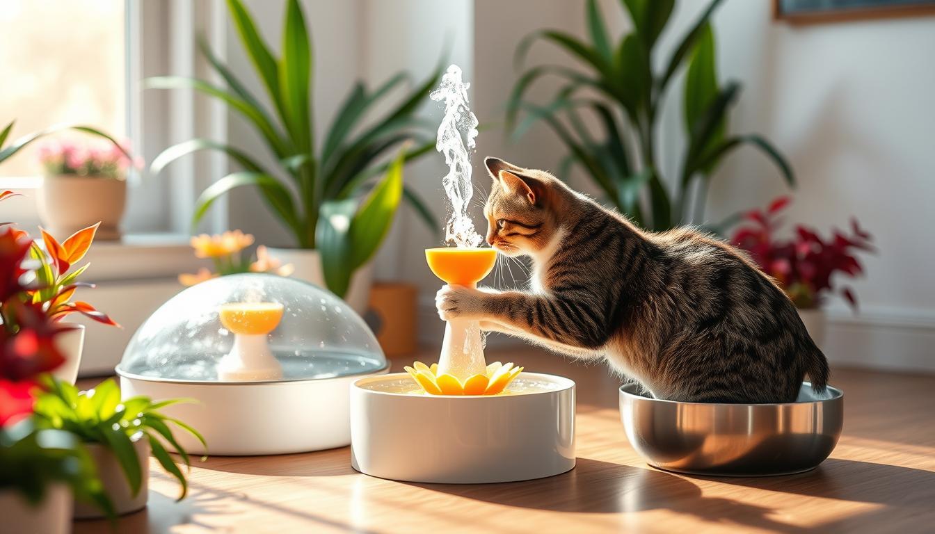 Cat water intake