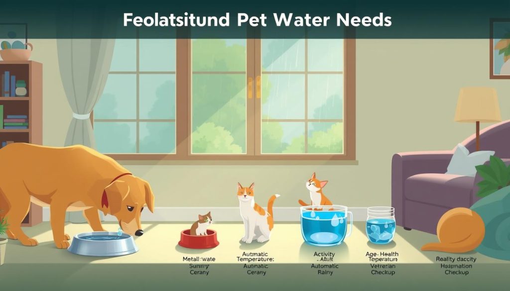 Factors Affecting Pet Water Needs