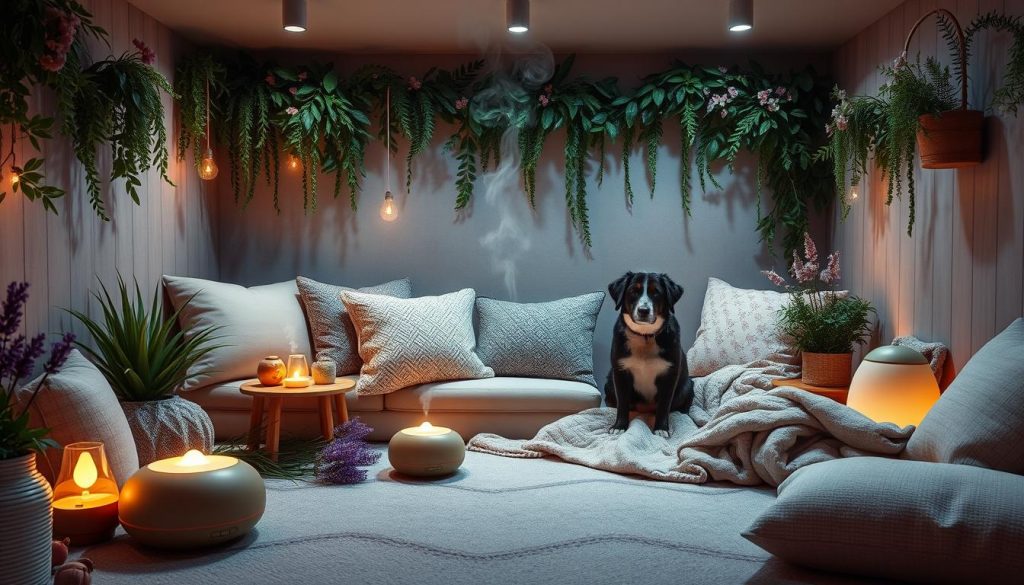 Soothing scents for pets