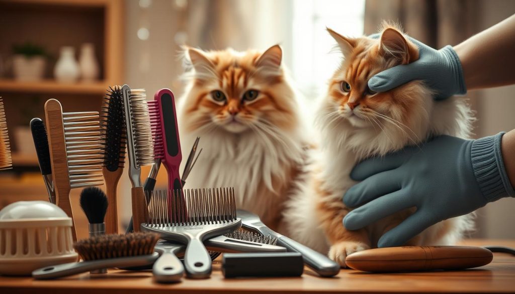 cat grooming techniques