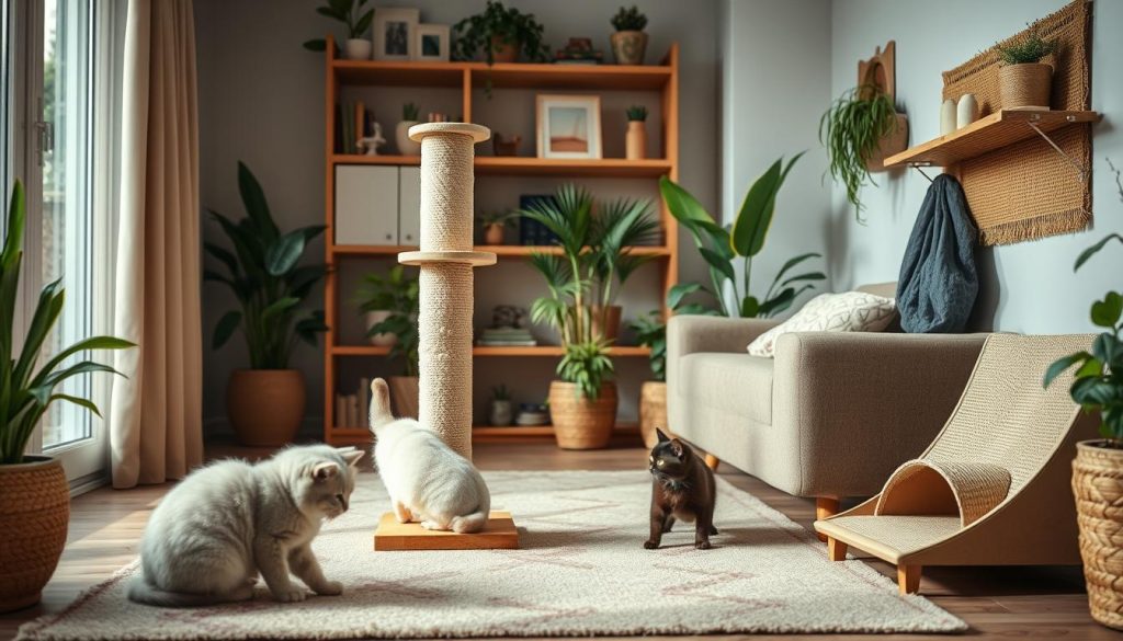 cat scratching surfaces