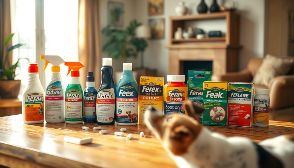 chemical-based flea and tick treatments