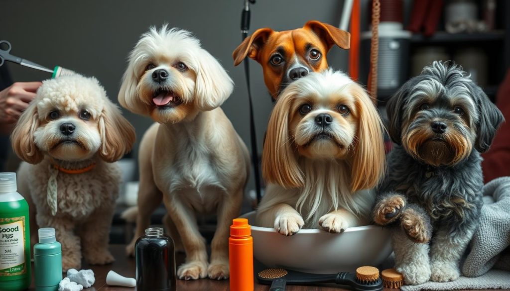 dog breed-specific grooming