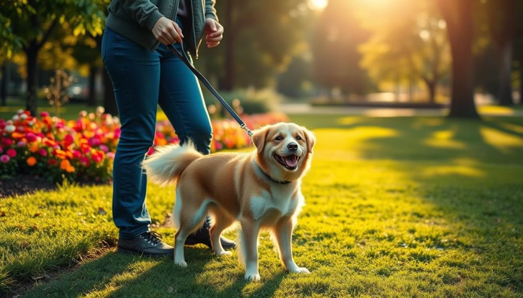dog leash training