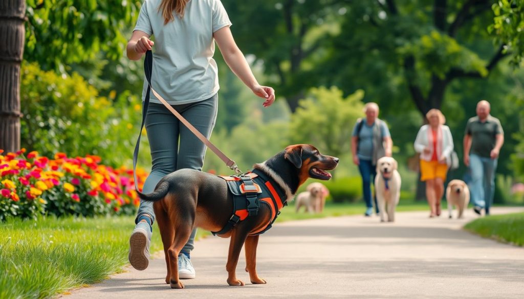 dog walking safety