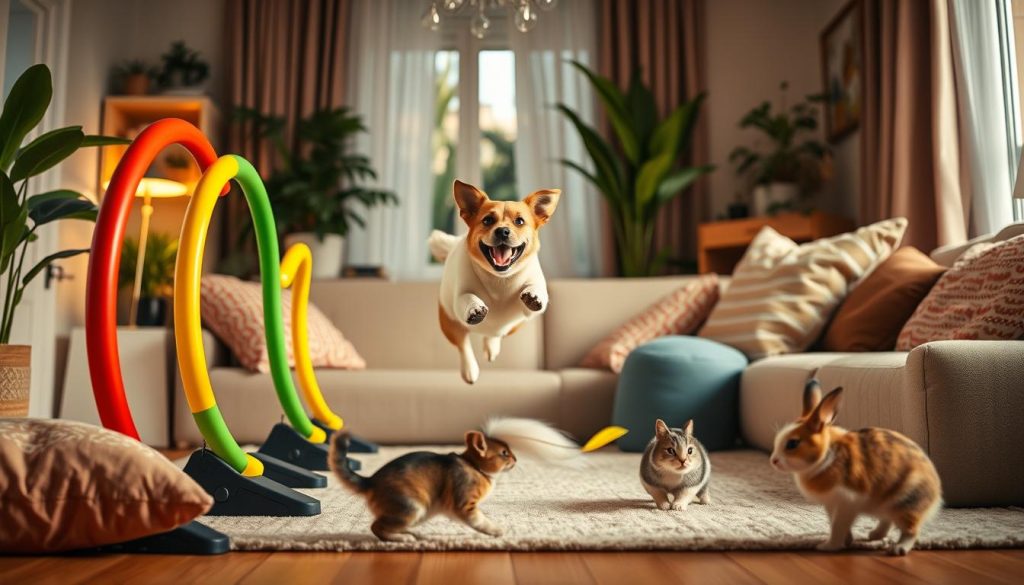 indoor pet exercises