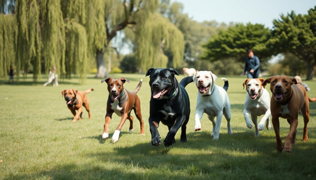 large breed dogs exercise