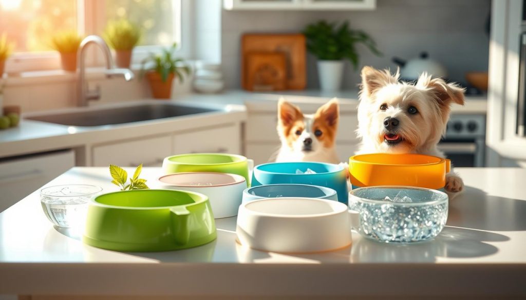 maintaining pet water bowls