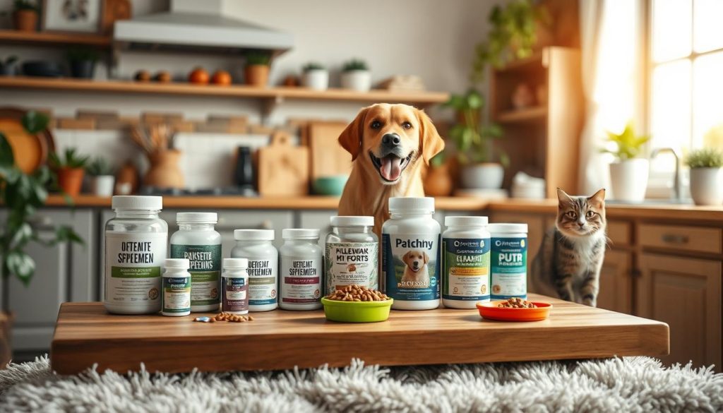 pet supplement routine