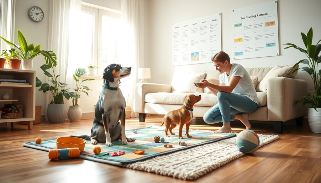 pet training routine