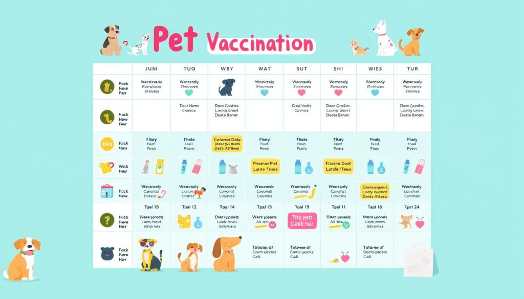 pet vaccination schedule