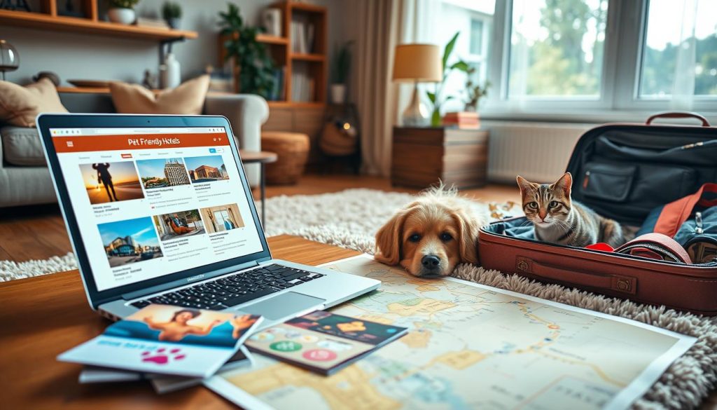 planning pet-friendly vacation