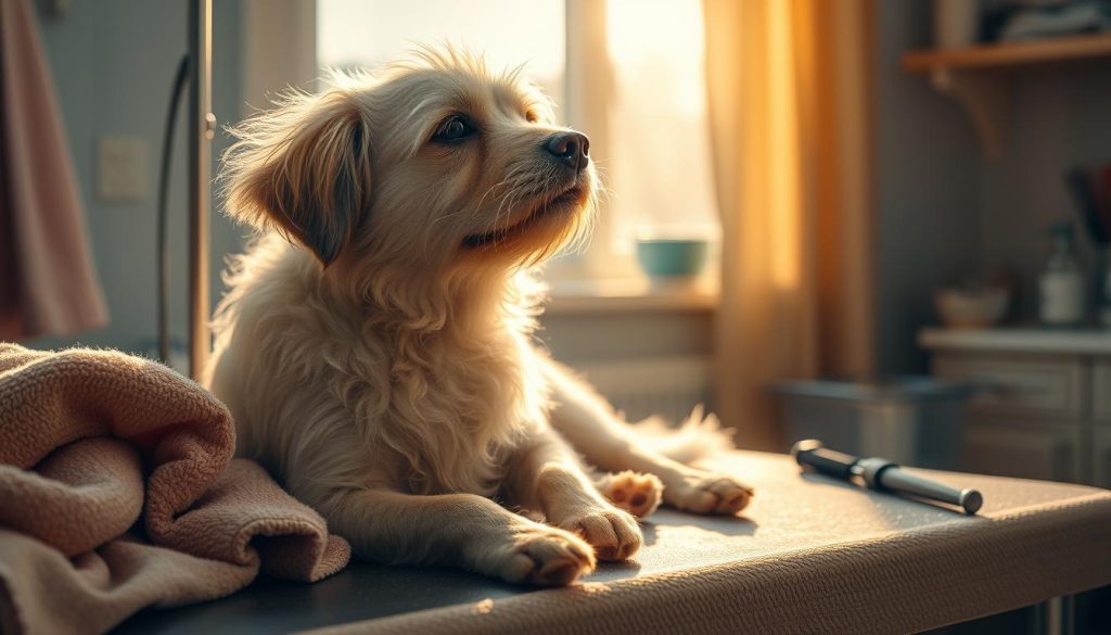 senior dog grooming