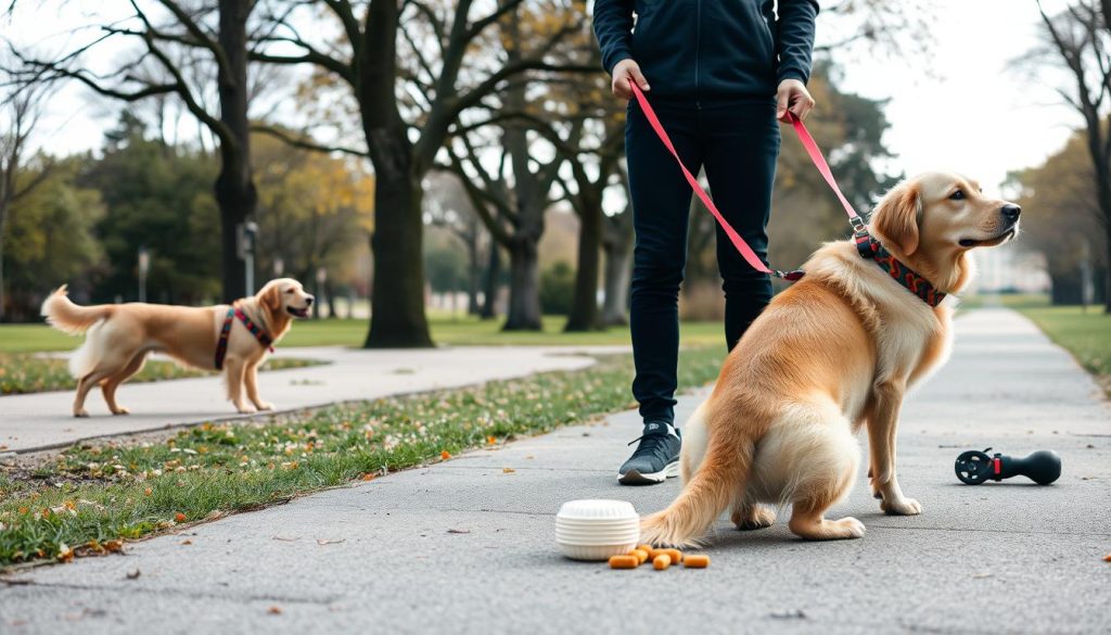 step-by-step leash training