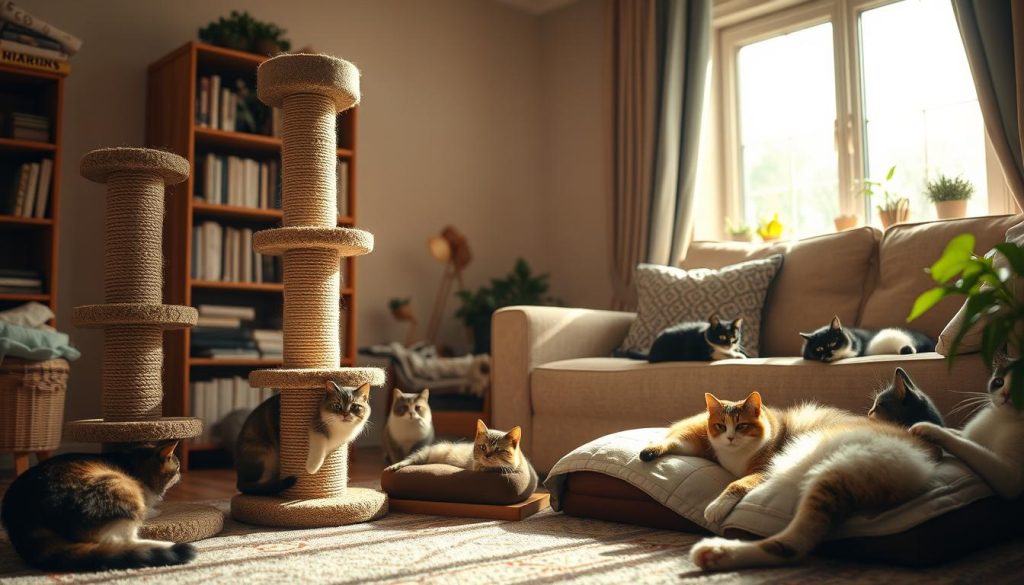 vertical and horizontal cat scratchers