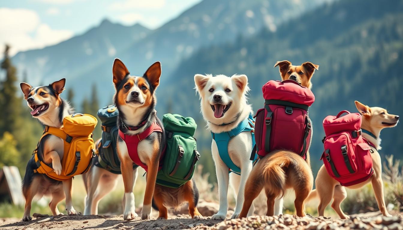 Adventure backpacks for dogs