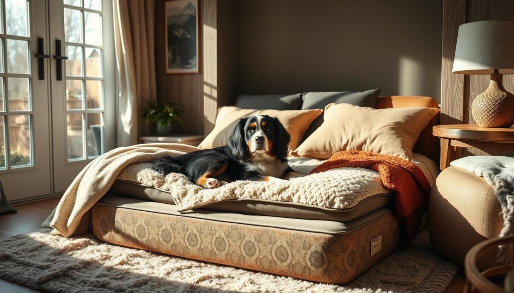 Bernese Mountain Dog orthopedic beds